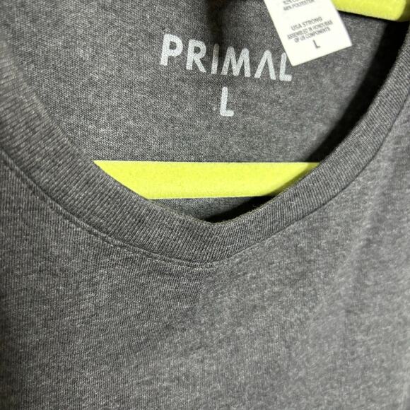 Primal Gray Logo Muscle Tank Top Sz L - Picture 4 of 9